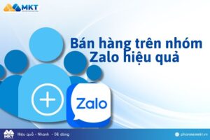 Bán hàng trên nhóm Zalo