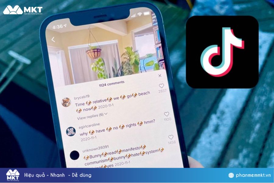 Những sai lầm thường gặp khi bình luận TikTok theo từ khóa