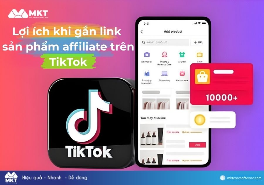 Cách gắn link sản phẩm affiliate trên Tiktok