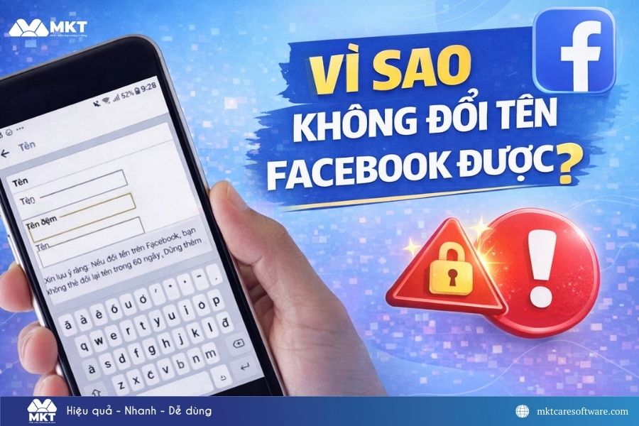 vì sao không đổi tên Facebook được