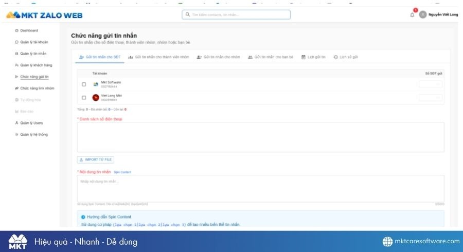 Giải pháp Zalo Marketing tự động