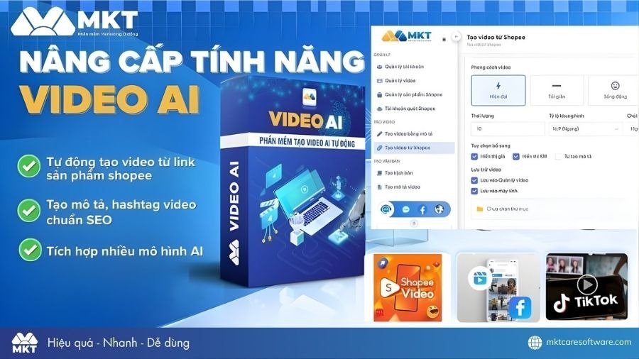 Phần mềm làm video bằng AI