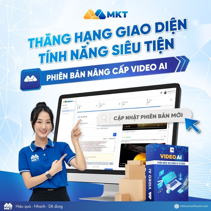 Phần mềm làm video bằng AI