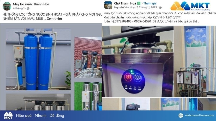 Phần mềm marketing Facebook