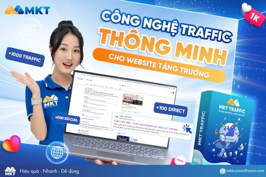 Phần mềm tăng traffic website