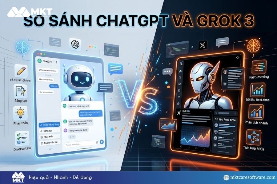 So sánh Chat GPT và Grok
