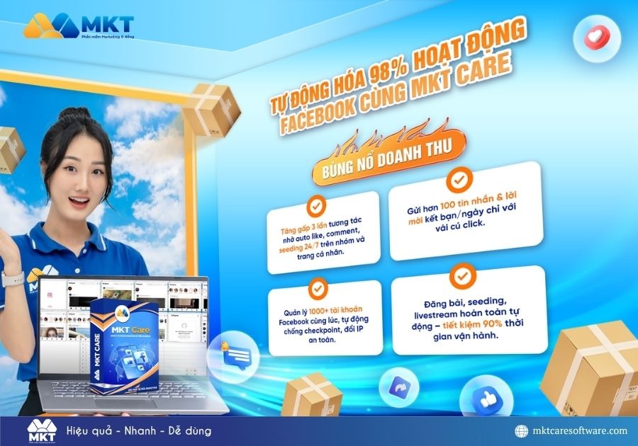 Phần mềm auto Facebook