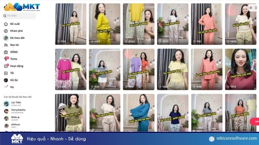 Vận hành kênh TikTok bán hàng