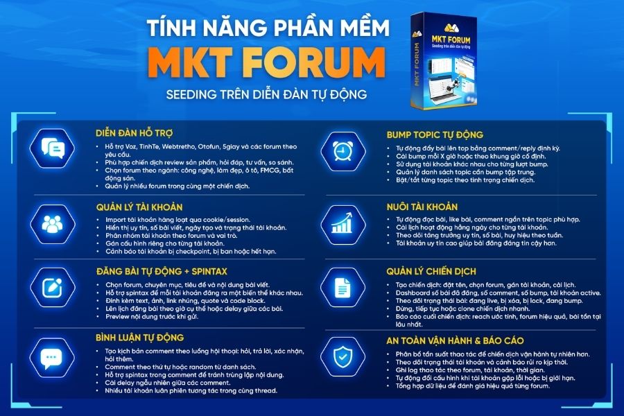 Tool seeding diễn đàn