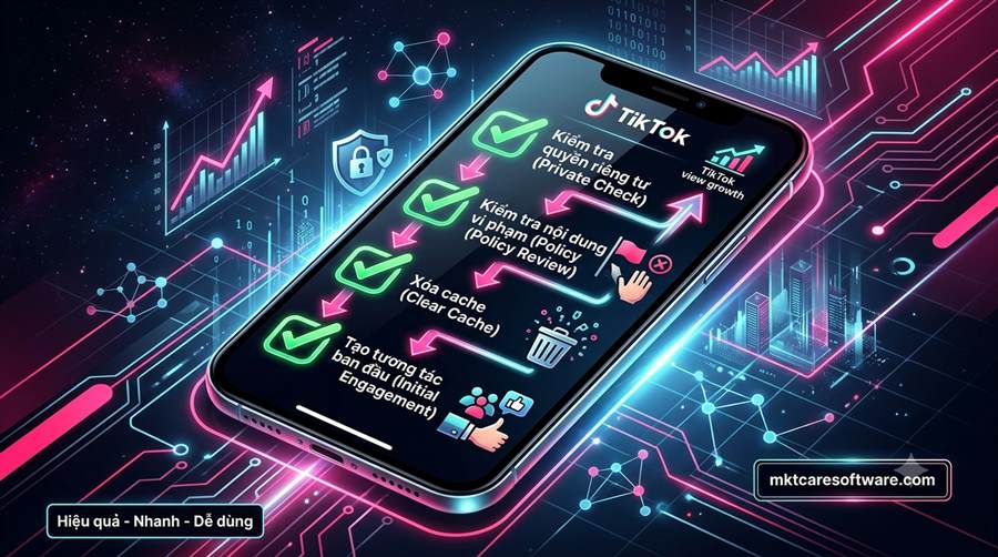cách khắc phục tiktok 0 view 2026