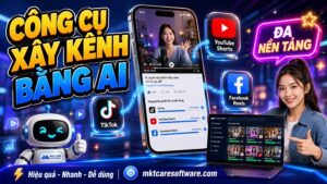 cong cu xay kenh bang AI da nen tang 2026